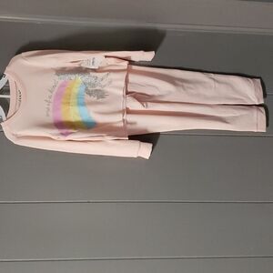 VIGOSS 2 pice outfit Rainbow & Unicorn Fun
